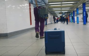 Meet the suitcase which is impossible to lose