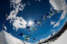 What are the most popular types of skiing?