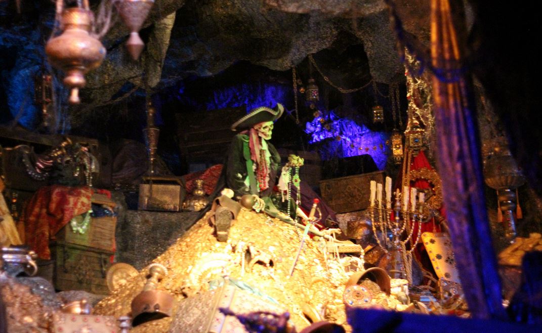 Pirates of the Caribbean ride