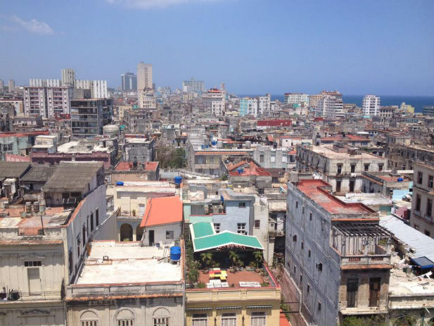 Cuban city view