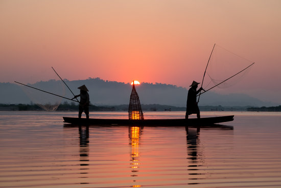 Learn how to fish with the locals in Cambodia
