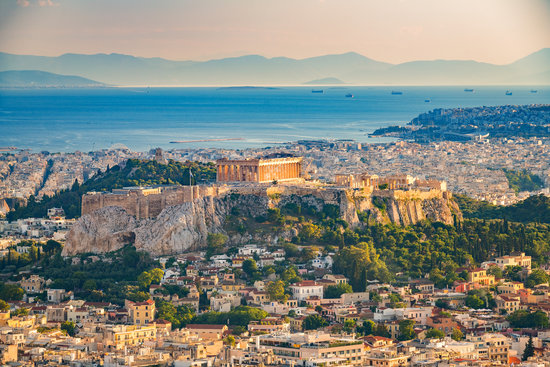 A view of one of Athens UNESCO World Heritage sites
